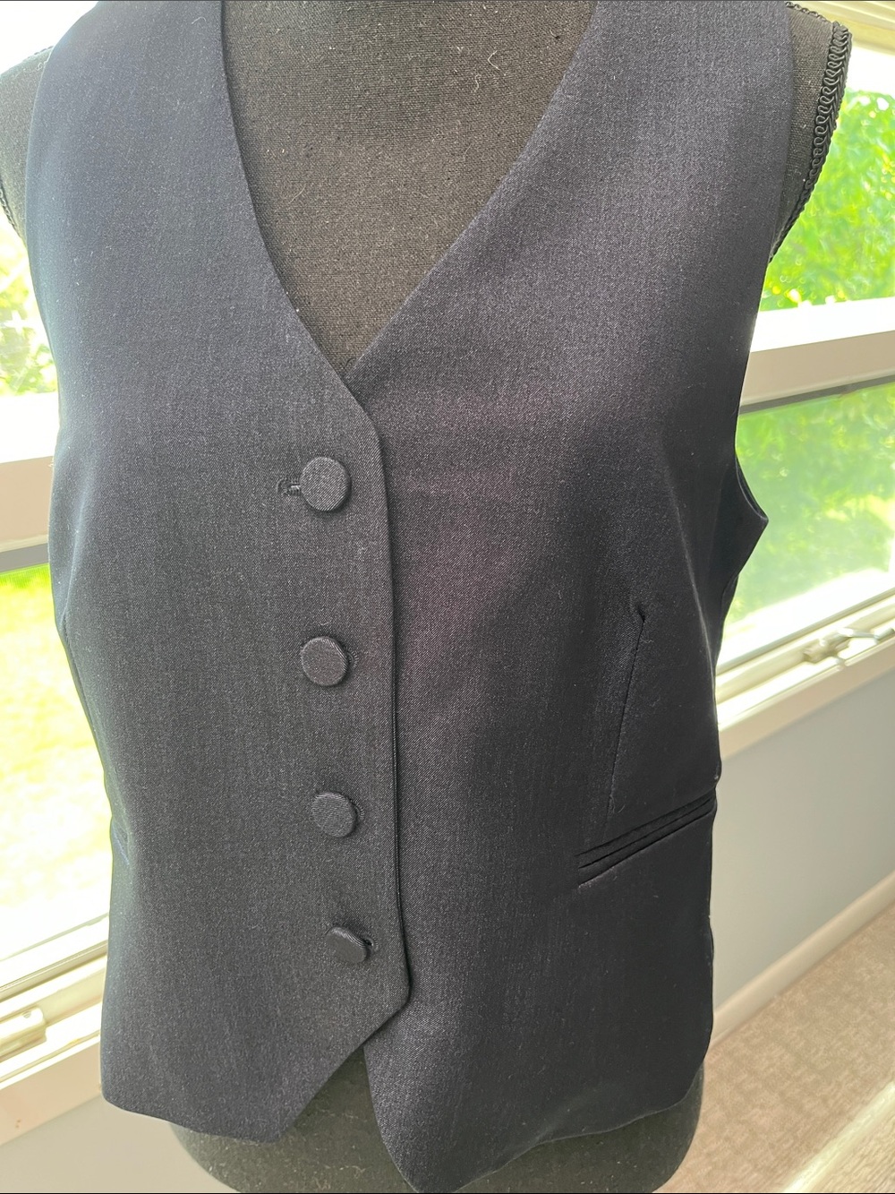 Jones & Co Button Down Vest Sz 8
